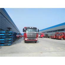 Transporte de excavadoras de plataforma plana de camiones ligeros Foton